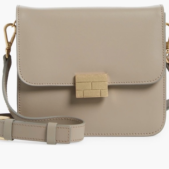 Frame Le Signature Mini Leather Crossbody Bag